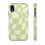 Thumbnail: Charming Checks Collection | Minty Wave | Premium Tough Phone Case