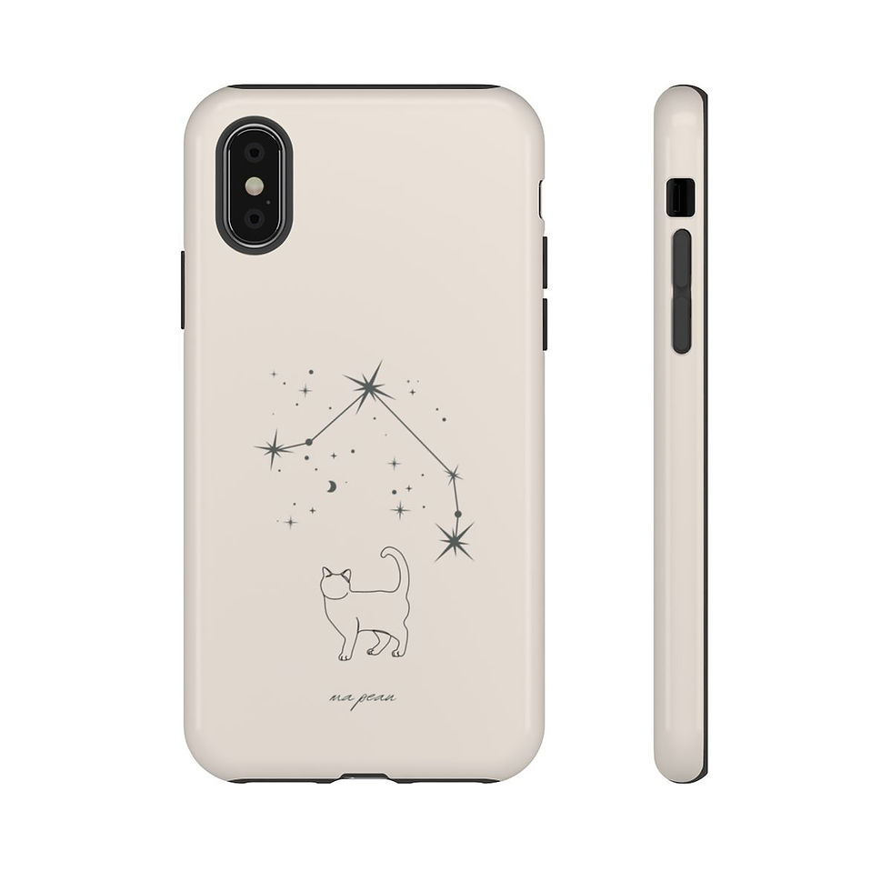 Thumbnail: Cat Constellation Chronicles Collection | Aries | Premium Tough Phone Case