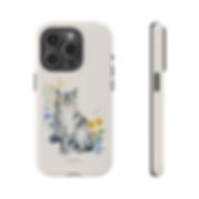 Cats in the Garden Collection | Oliver | Premium Tough Phone Case