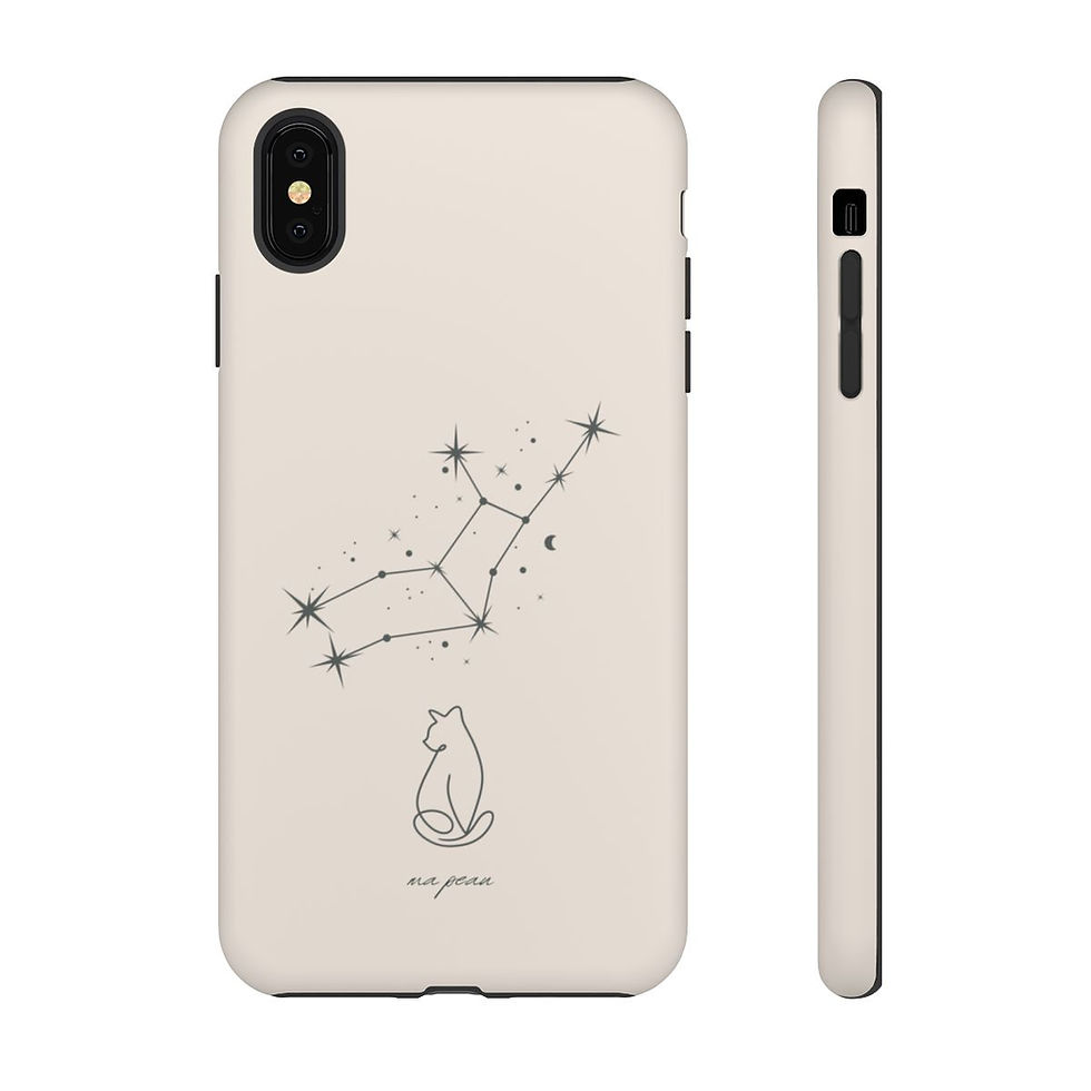 Thumbnail: Cat Constellation Chronicles Collection | Virgo | Premium Tough Phone Case