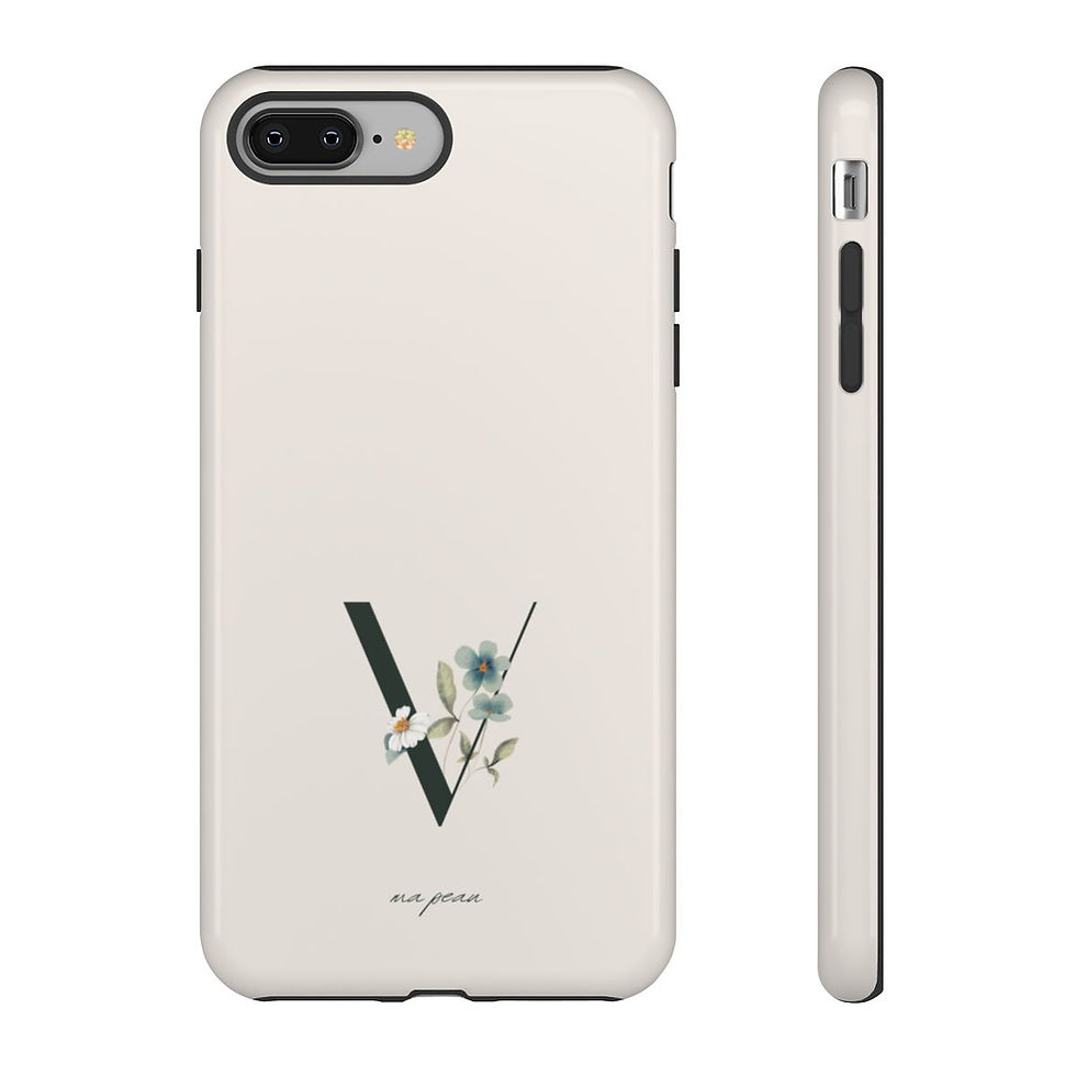 Thumbnail: Floral Signature Collection | V | Premium Tough Phone Case