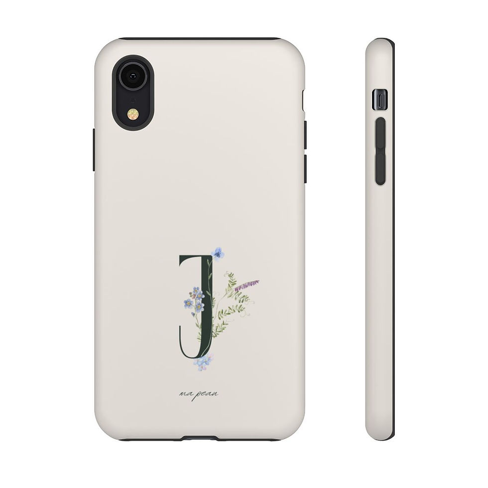 Thumbnail: Floral Signature Collection | J | Premium Tough Phone Case