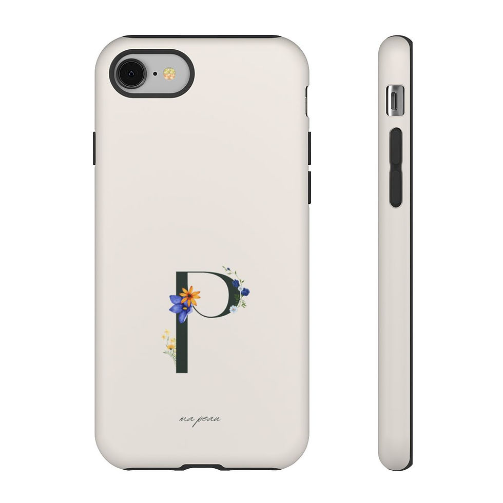 Thumbnail: Floral Signature Collection | P | Premium Tough Phone Case