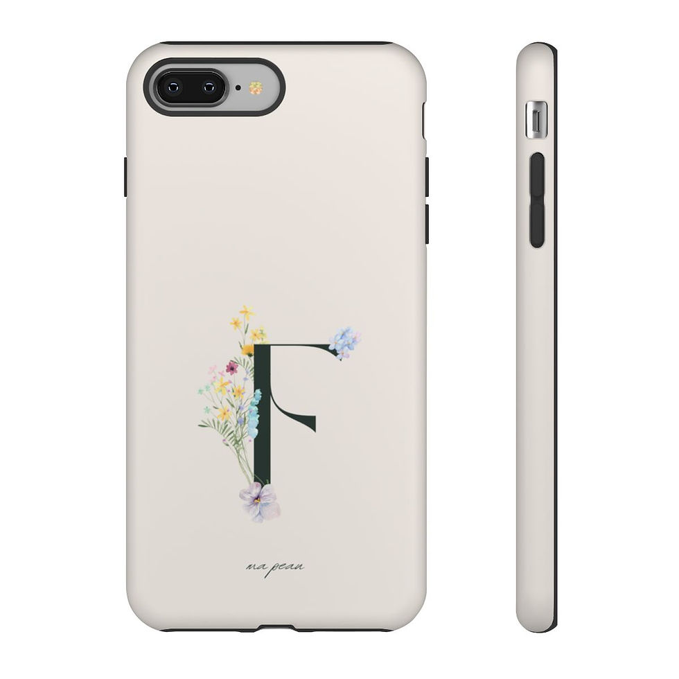 Thumbnail: Floral Signature Collection | F | Premium Tough Phone Case