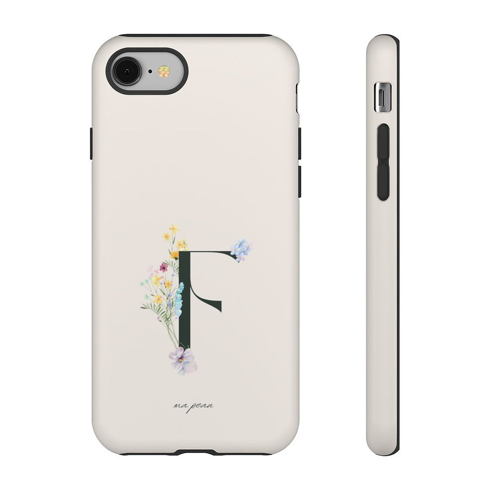 Thumbnail: Floral Signature Collection | F | Premium Tough Phone Case