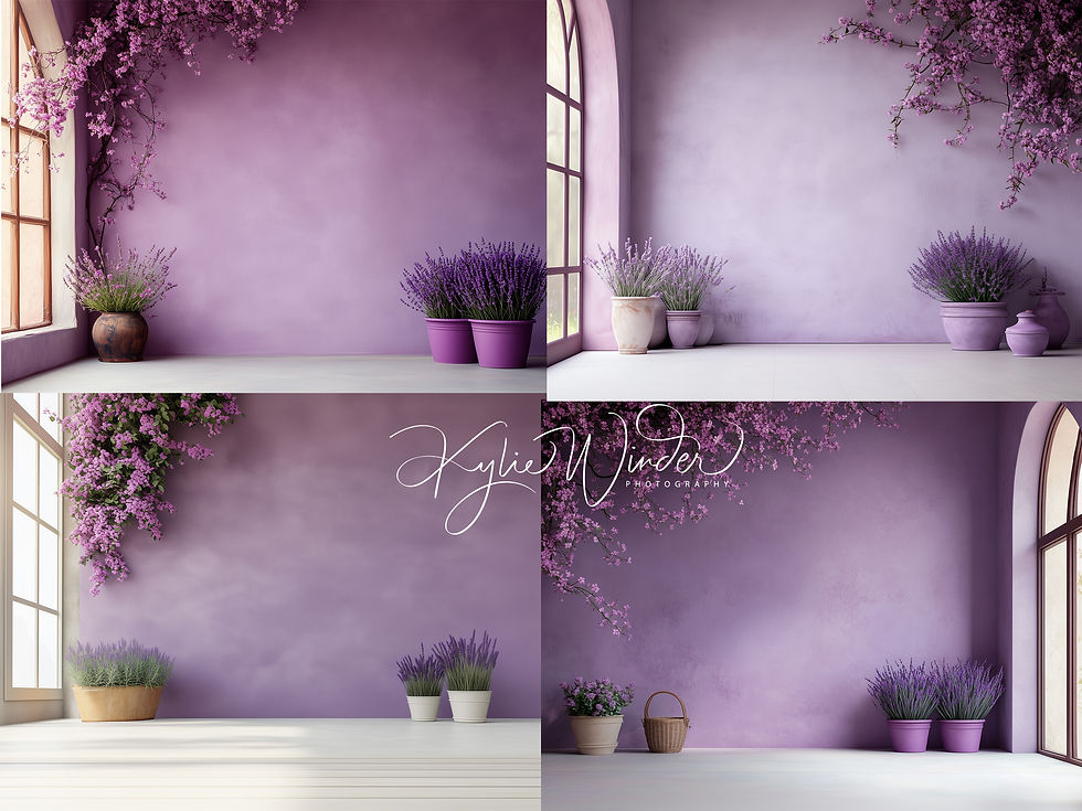 Thumbnail: digital backdrop, digital overlay, maternity backdrop, portrait backdrop, lavender backdrop,