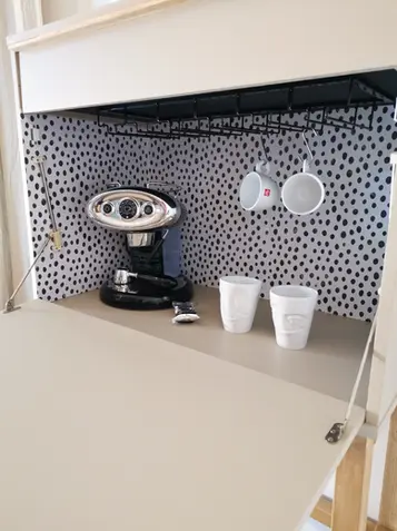 Coffee Station Möbel, Upcycling Möbel, Bar Möbel, Vintage Bar, Upcycling Bar, Diy Bar
