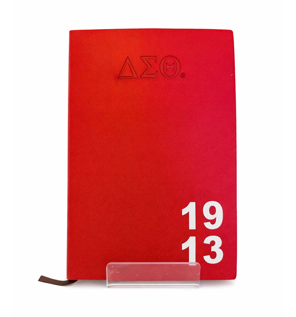 Thumbnail: Vegan Leather Sorority Journal