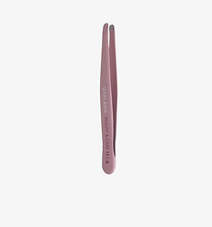 STALEKS Beauty&Care 11 Eyebrow Tweezers Round Pink