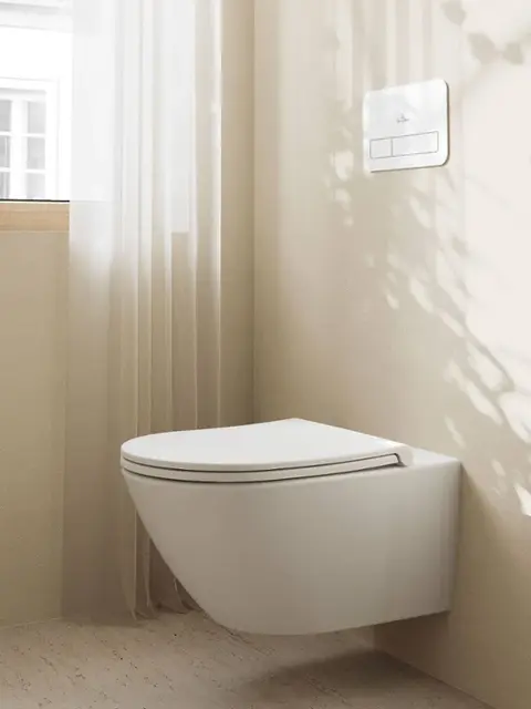 Villeroy & Boch wall hung toilet