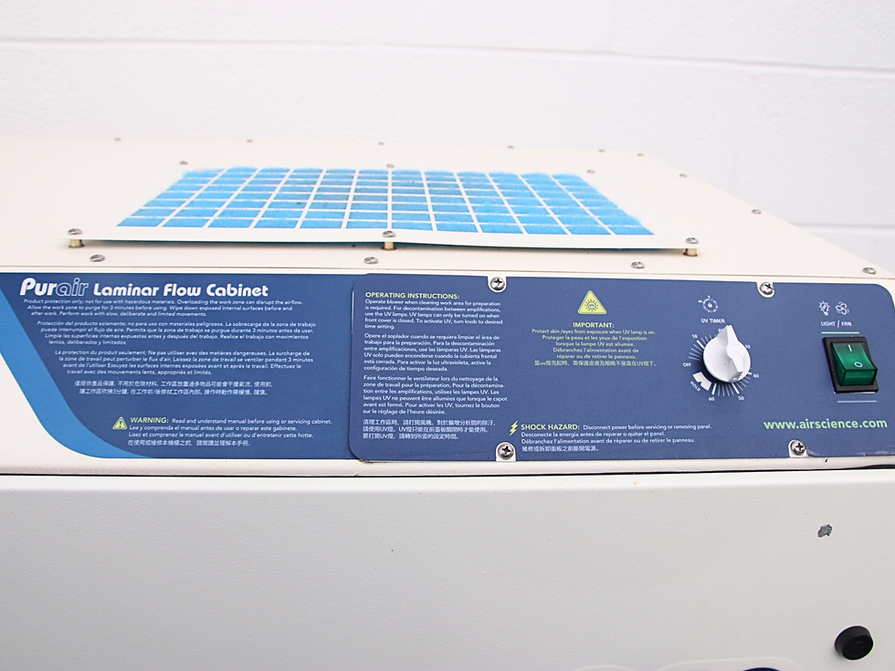 Thumbnail: PREOWNED Air Science Purair PCR Laminar Flow Cabinet 48” (Vertical LFH)