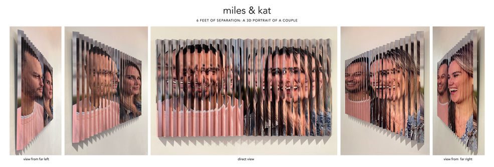 6 feet of separation: miles & kat