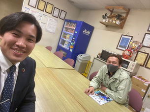 新光機器株式会社の前田部長と打ち合わせをしました！