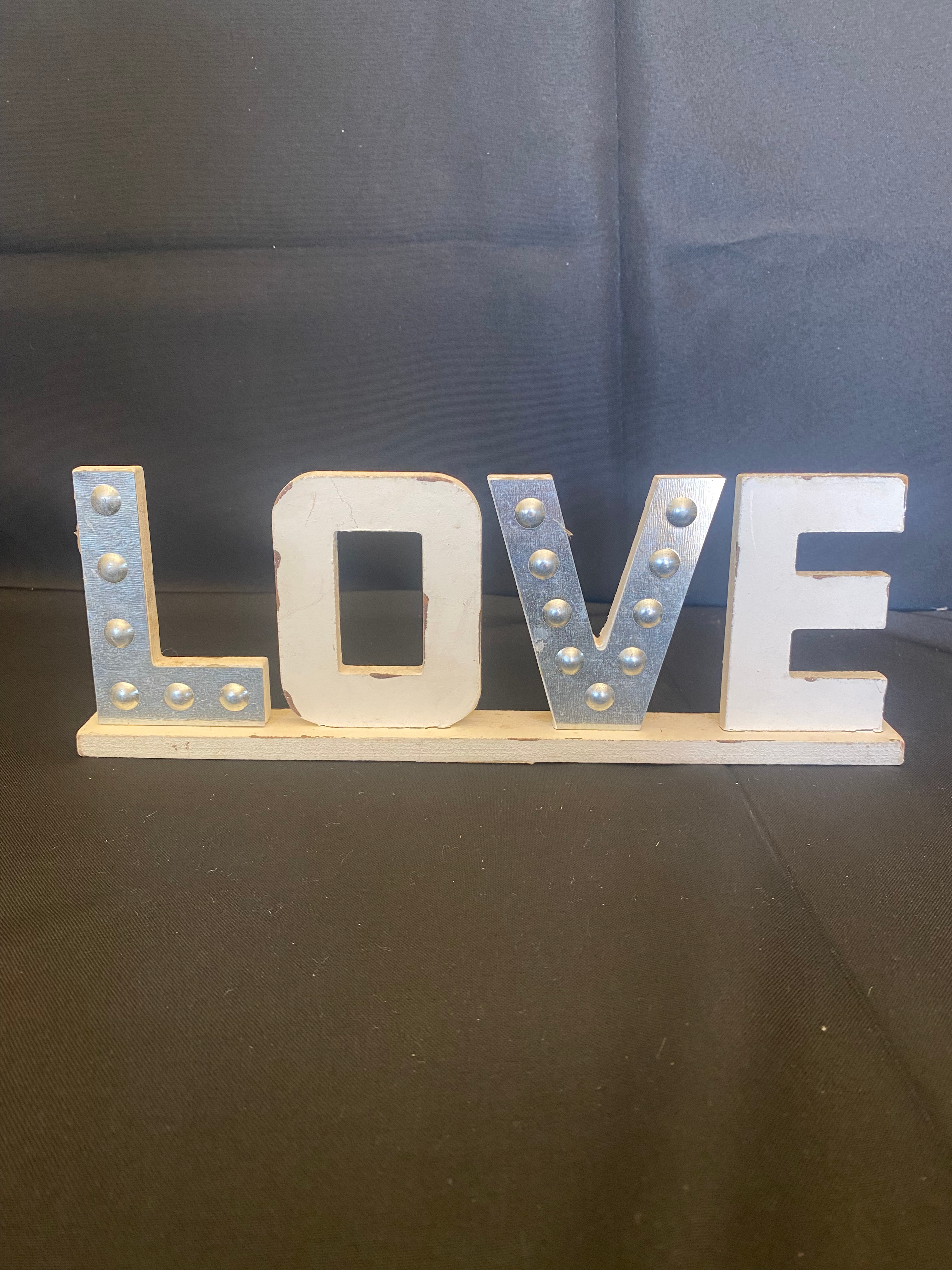 LOVE Wood Cut Out Letters