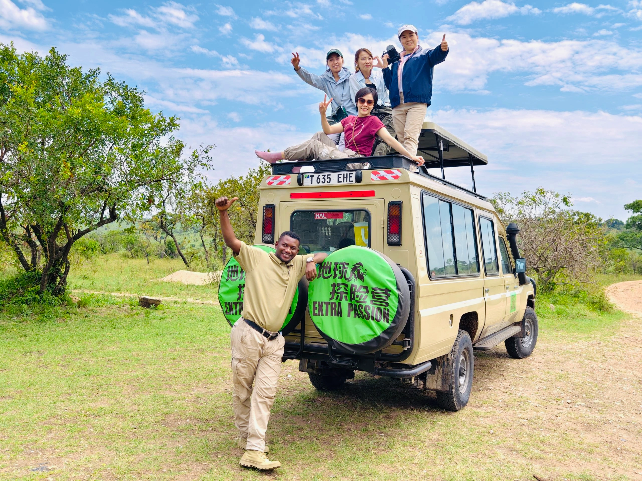 Enjoying In Safari In Tanzania  