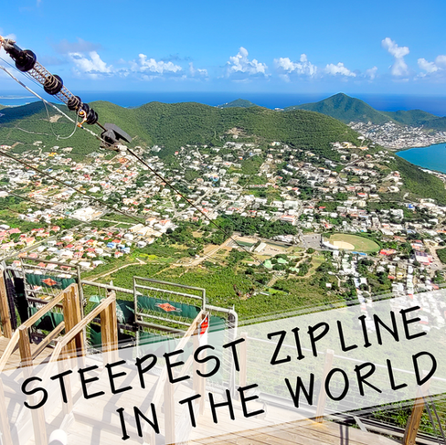 Sint Maarten Ziplining Tour With The Flying Dutchman Zipline In The Great Wide Cruise Travel Blog