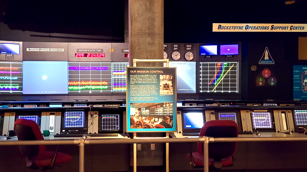 NASA Control Room Space Shuttle Endeavour Exhibit California Science Center In The Great Wide Los Angeles Travel Blog By Locals