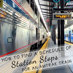 How To See All The Stops Your Amtrak Train Will Make In The Great Wide Affordable Travel Blog