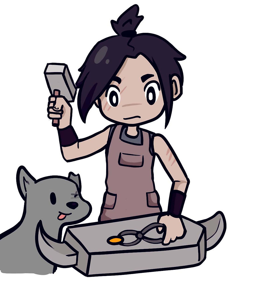 Quinn working