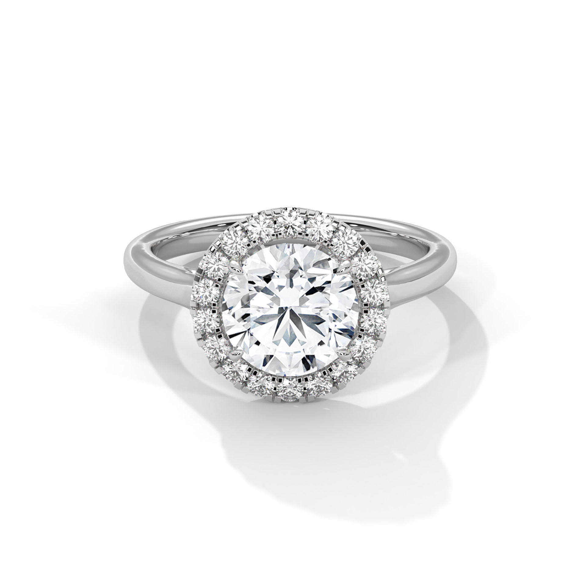 35 Round Diamond Ring