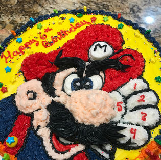 Mario Bros. Cake