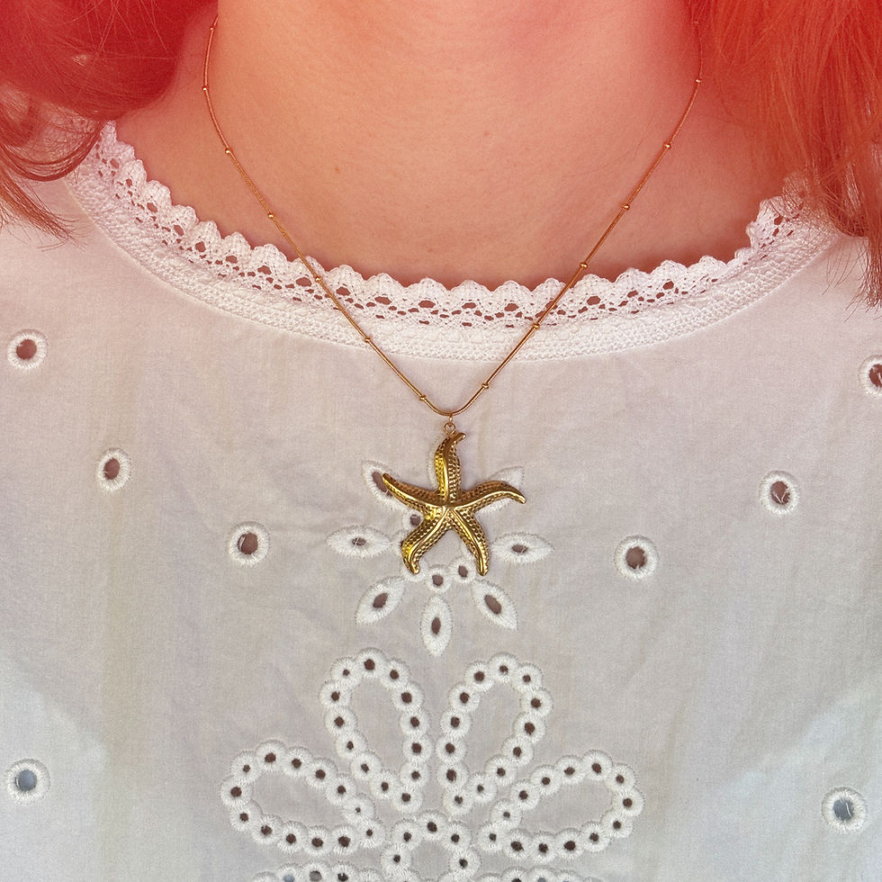Thumbnail: Starfish Charm Necklace