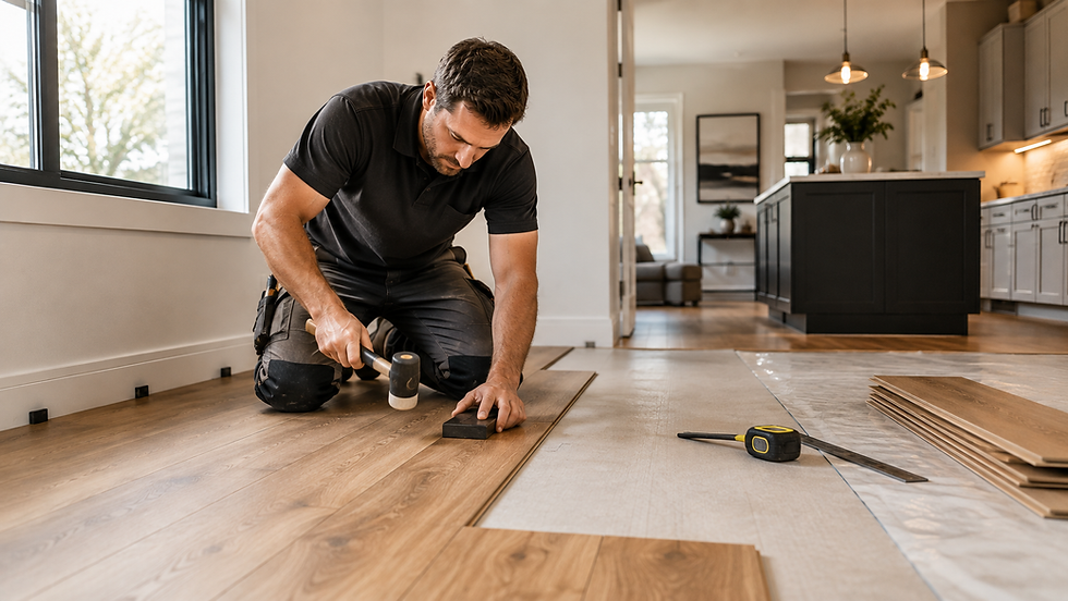 Installing Oak Flooring in a Modern Home