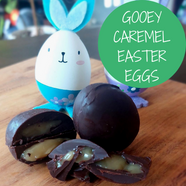 Gooey Caramel Easter Eggs
