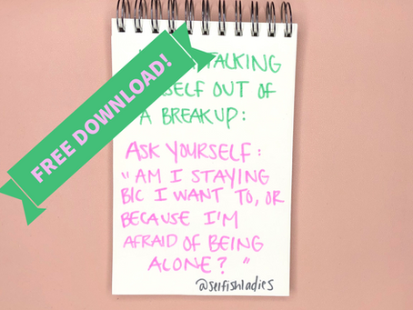 BREAKUP DOUBT: WHAT NOT TO DO