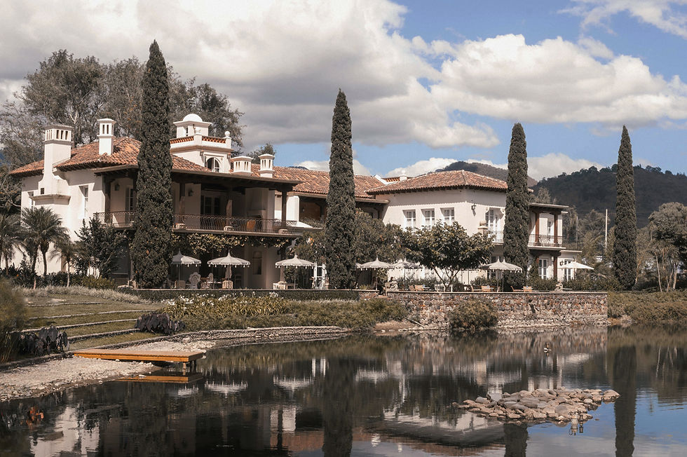 villa vokeh, a private villa that acts as a wedding venue guatemala