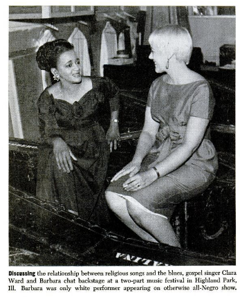 Clara Ward, Barbara Dane 1959