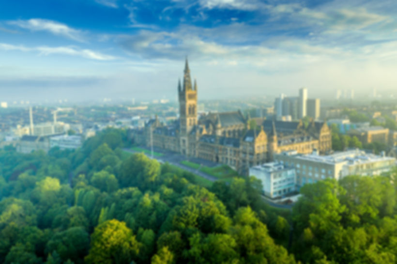University of Glasgow Summer Sunrise