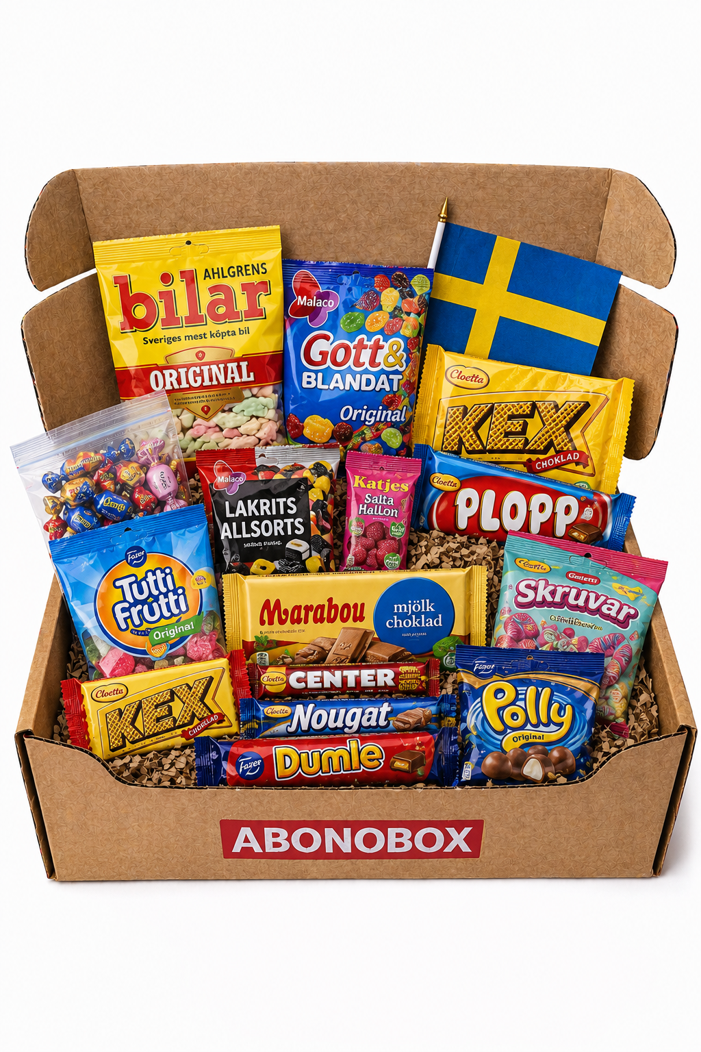 Švédské sladkosti box