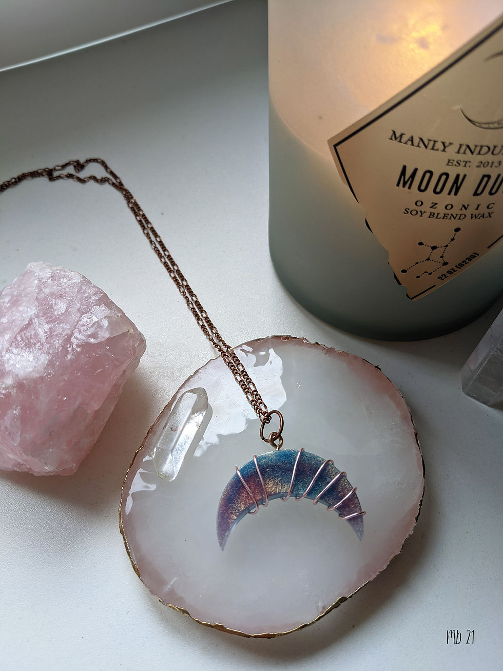 moon necklace #5