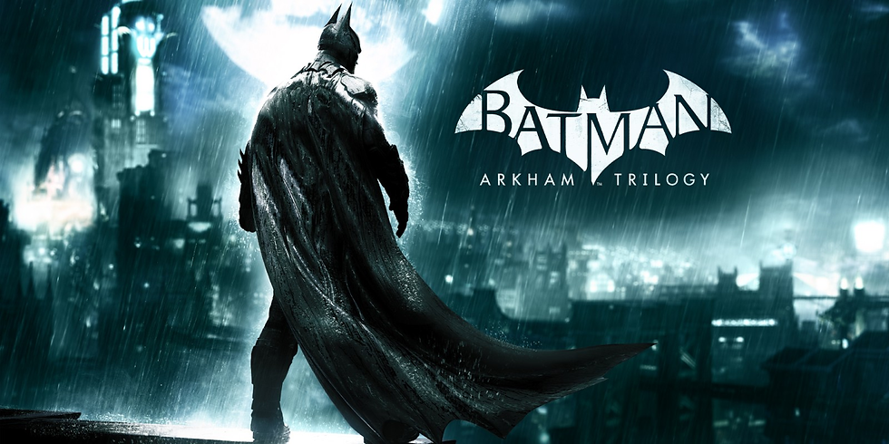 Affronta celebri supercriminali DC come il Joker, Spaventapasseri, Poison Ivy, e altri ancora in Batman: Arkham Asylum. Entra nelle tenebre dell'open world di Batman: Arkham City, la nuova "casa" di massima sicurezza per criminali, gangster e geni del crimine fuori di testa. In Batman: Arkham Knight, sfreccia per le strade di Gotham e affronta la minaccia definitiva mentre scopri la fine di questa epica trilogia. Goditi l'acclamato gameplay e la storia originale AAA di questi tre giochi, che includono tutti i DLC, in un unico pacchetto completo.