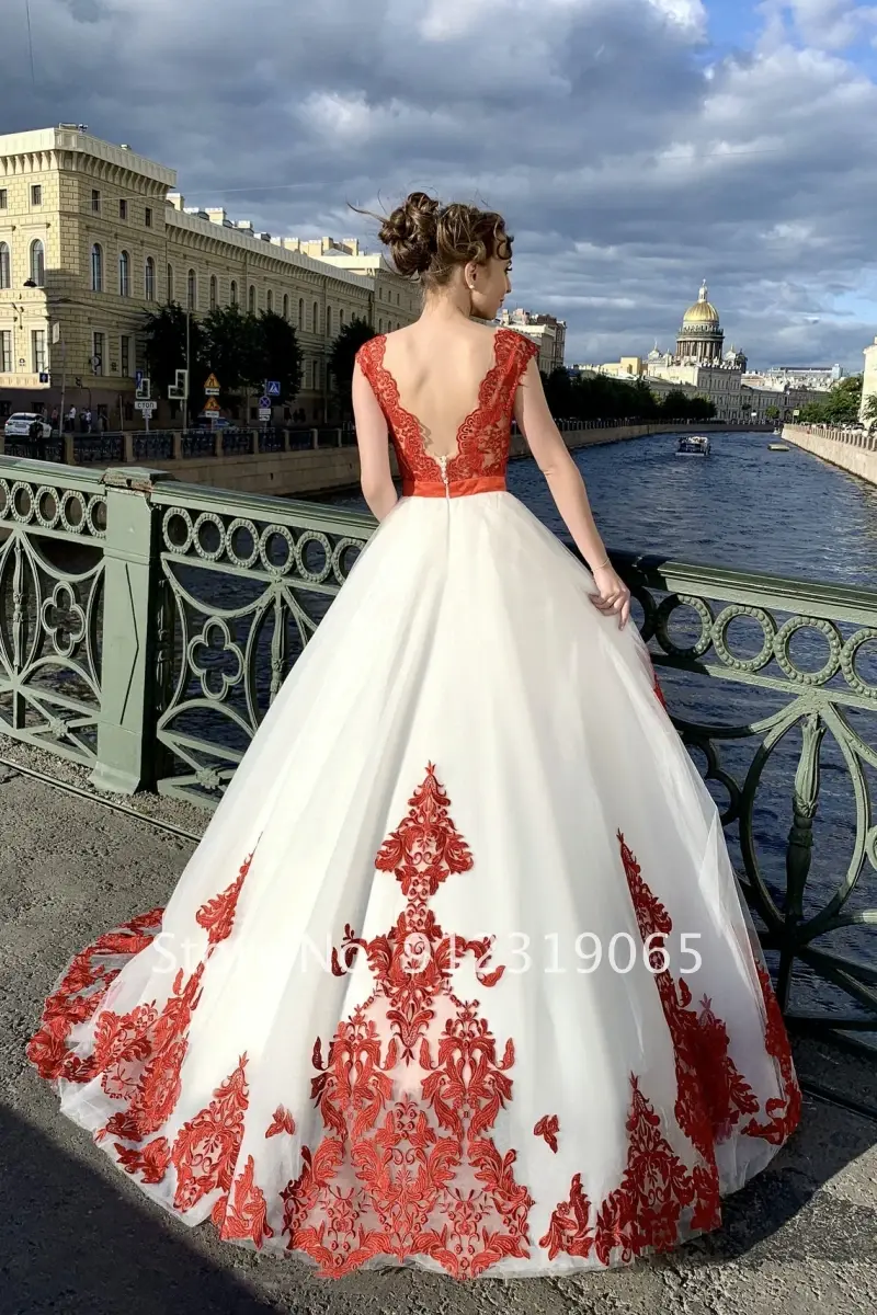 Thumbnail: The Scarlet Romance Tulle Gown