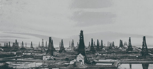 Baku oil rigsç early 1900