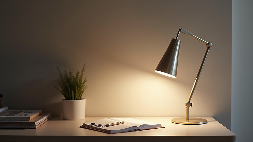 Lámparas de Escritorio Elegantes para Tu Estilo