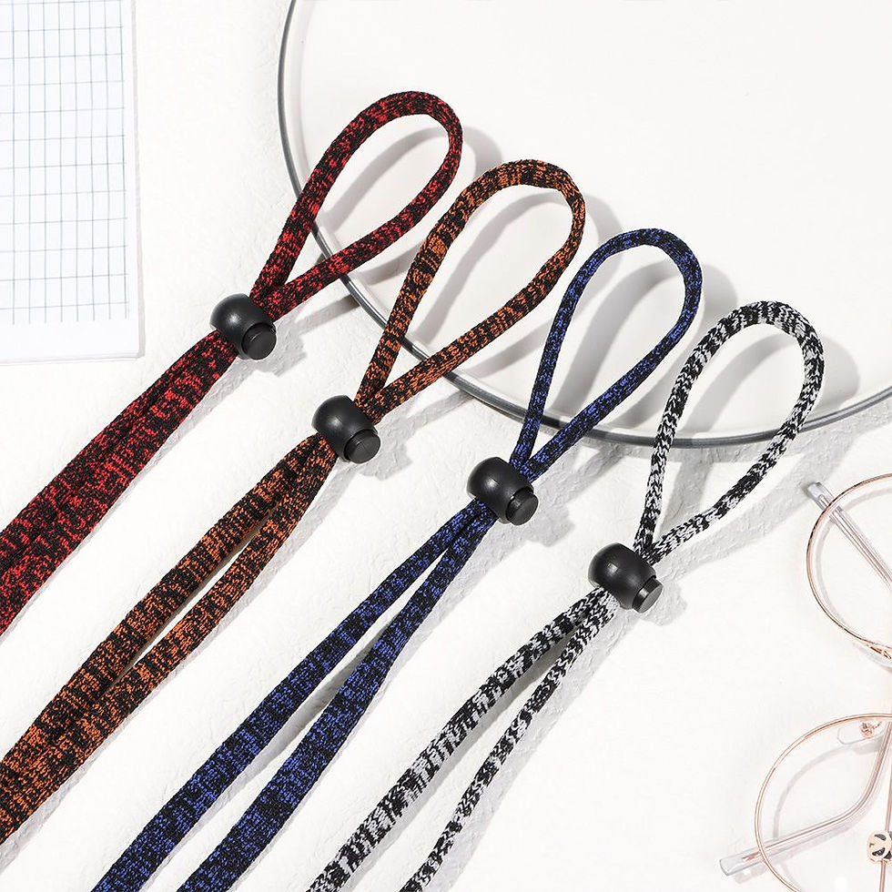 Thumbnail: Glasses Accessories Non-Slip Sports Adjustable Glasses Strap Neck Cord Eyeglasse