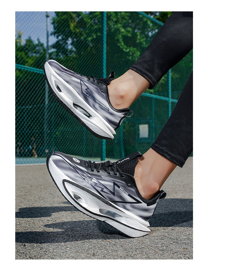 Thumbnail: Running Shoes Marathon Speciality Men Sports Carbon Board Breathable Ultralight 