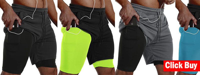 Thumbnail: Men's Sport Shorts Sportswear Summer Running Shorts Beach Bottoms Gym Fitness Tr