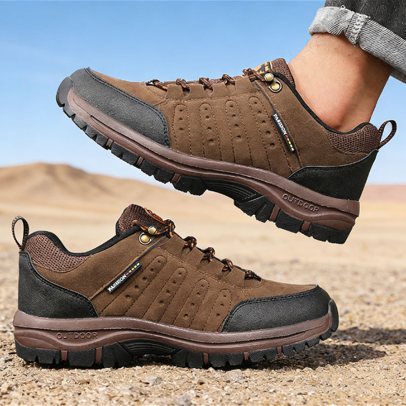 Thumbnail: Hiking Shoes for Men Waterproof Outdoor Low-top Hiking Boots Non-slip Trekking S