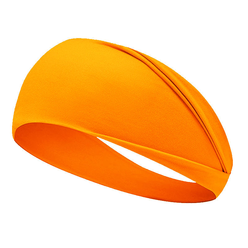 Thumbnail: Fluorescent Sport Headband Yoga Sweat-absorhing Hairband Wide Elastic Headband