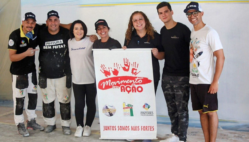 A AÇÃO do MBPM e RAINHA DÉCOR na APAE GUARULHOS SP