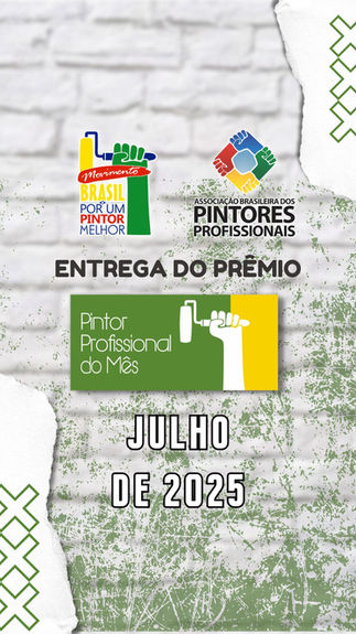 PPM - Felipe Soares de Marilia SP - Ganhador do Prêmio Pintor Profissional do Mês de Julho 2025
