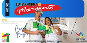 PPM - Casal Borges de Cascavel PR - Pintor Profissional do Mês de Maio 2025