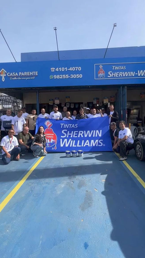 Pintores de Campo Grande Participam do Lançamento do Rei ou Rainha da Pintura na Loja Casa Parente Tintas na Zona Oeste do Rio de Janeiro