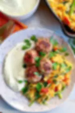ORGANIC GREEK CHICKEN MEATBALLS
