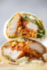 ORGANIC HONEY HOT CHICKEN WRAP