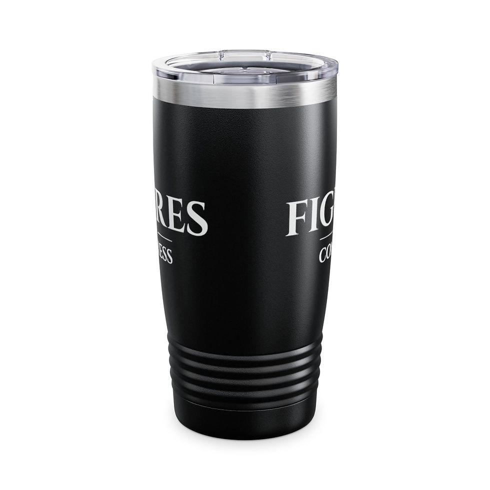 Thumbnail: Figures Ringneck Tumbler, 20oz (Black or Steel)